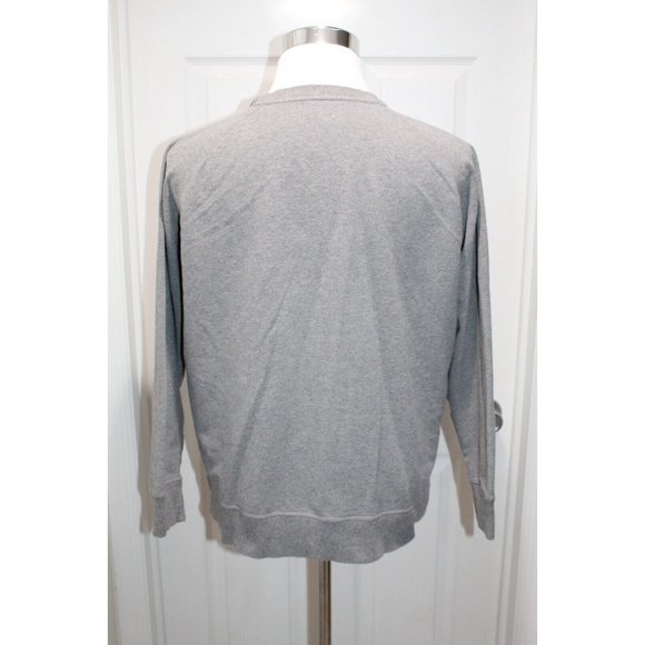 Mack Weldon Ace Crew Neck Sweatshirt Gray Grey Cotton Stretch Mens Size XL - Picture 3 of 4